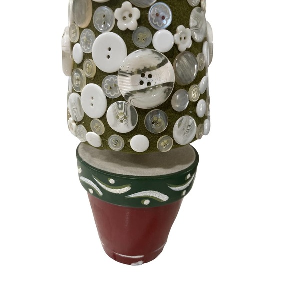 Vintage Holiday Tree Figurine 19 inches Tall - Picture 2 of 6